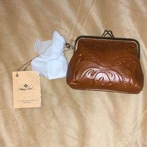 Patricia Nash Small Leather Change Purse